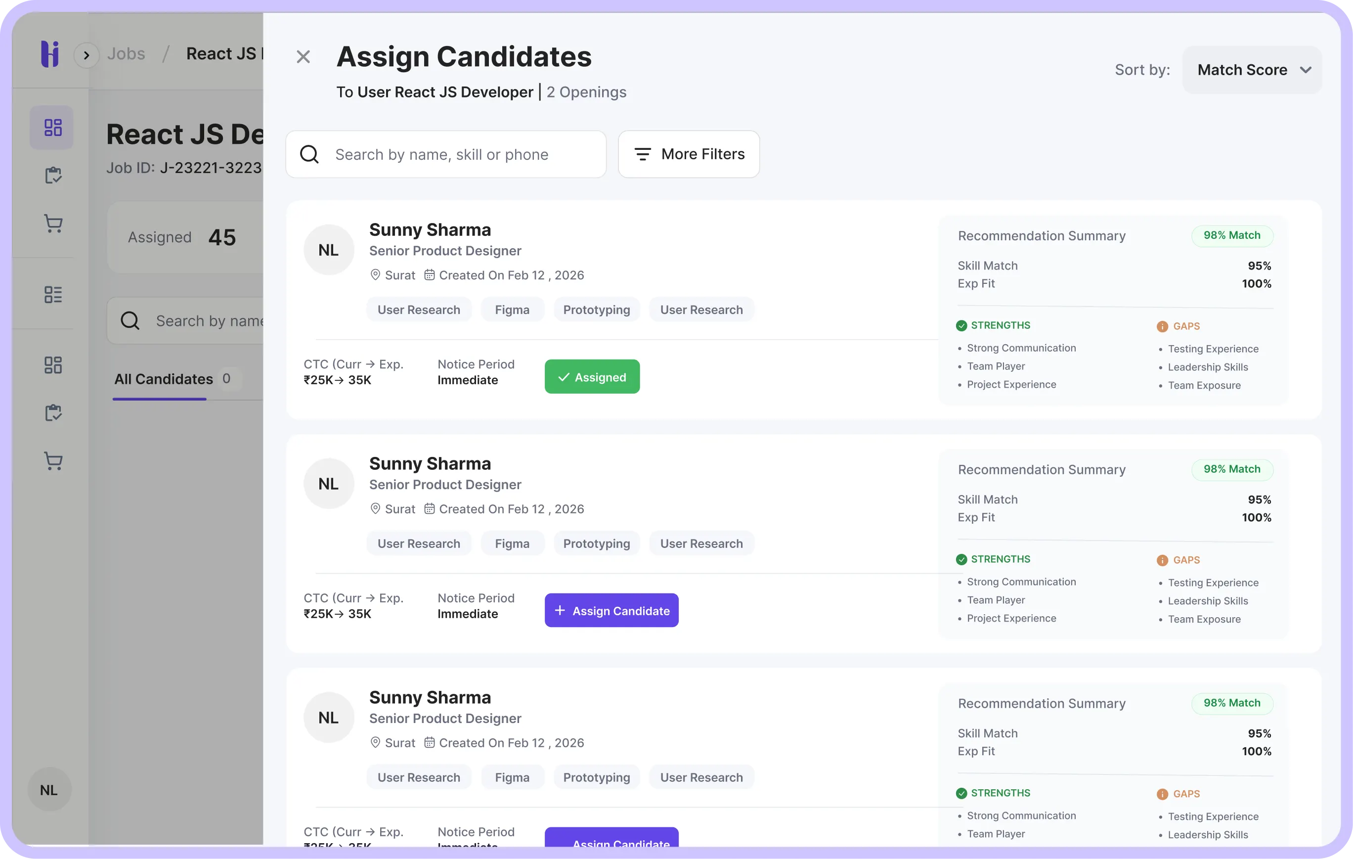 Agencies Are Matched